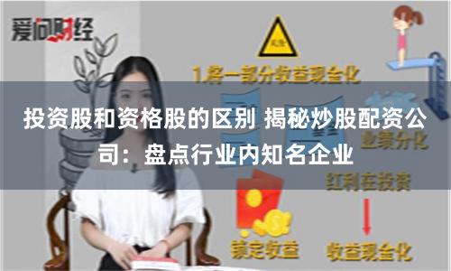 投资股和资格股的区别 揭秘炒股配资公司：盘点行业内知名企业